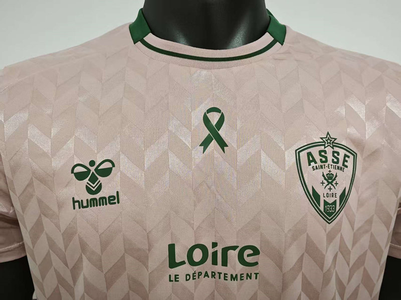 (S-4XL) Special Version 25-26 AS Saint-Étienne Pink Thailand Soccer Jersey AAA-9753