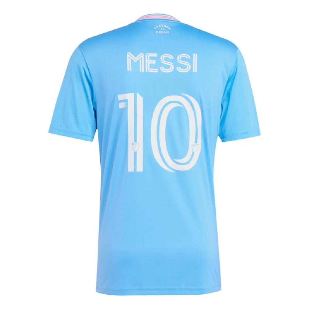 2025 Inter Miami CF Third Pink&Blue Messi #10 Thailand Soccer Jersey