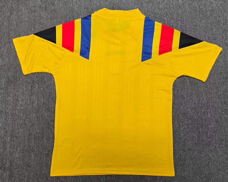 (S-4XL) 26-27 Commemorate Version Club América Yellow Thailand Soccer Jersey AAA-912