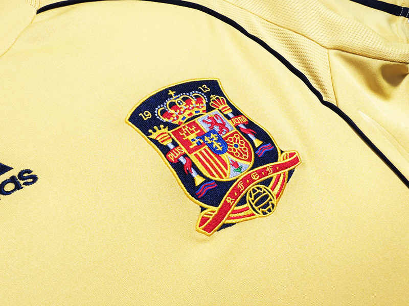 Retro Version 2008 Spain Away White Thailand Soccer Jersey AAA-C1046