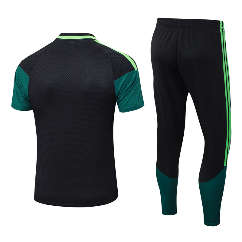 26-27 Mexico Black Thailand Polo Uniform-815