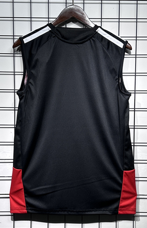 (S-4XL) 26-27 Colo-Colo Black Vest Thailand Soccer Jersey AAA-GB