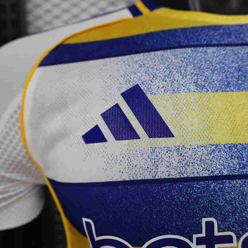 Player Version 26-27 Boca Juniors 2nd Away Blue&White LS Thailand Soccer Jersey AAA-888