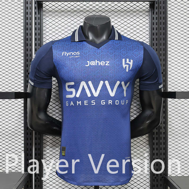 Player Special Version 26-27 Al Hilal SFC Blue Thailand Soccer Jersey AAA-888