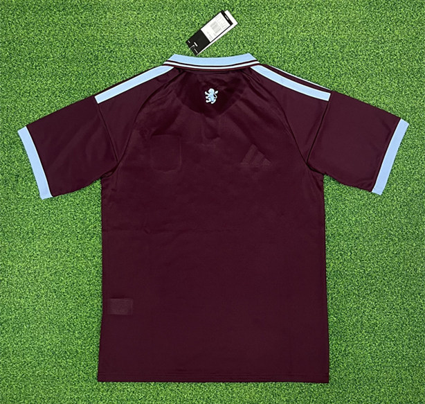 (S-4XL) 26-27 Special Version Aston Villa Maroon Red Thailand Soccer Jersey-403
