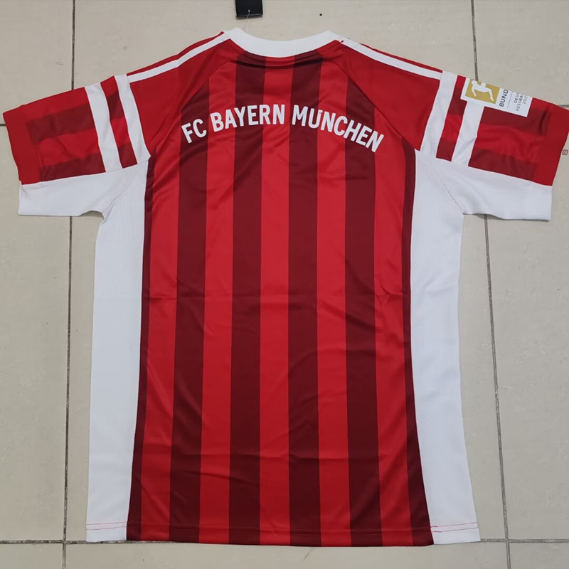 (S-4XL) 26-27 Bayern München Home Red Thailand Soccer Jersey AAA-6860