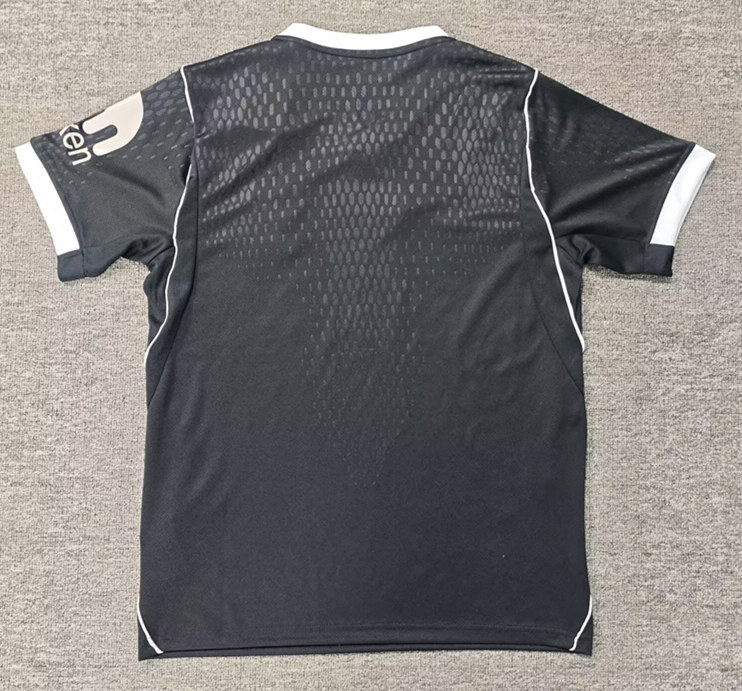 (S-4XL) 26-27 Tottenham Hotspur Away Black Thailand Soccer Jersey -6850