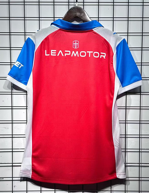 (S-4XL) 26-27 CD Universidad Católica Away Red Thailand Soccer Jersey AAA-2483