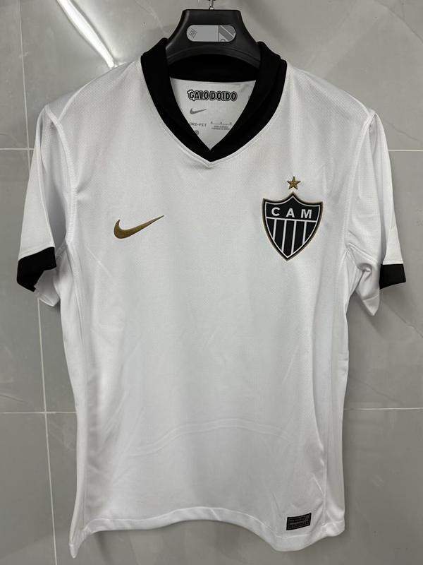 (S-4XL) 26-27 Atlético Mineiro Away White (No Ads )Thailand Soccer Jersey AAA-8841