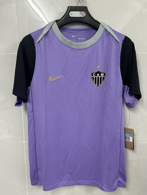 (S-4XL) 26-27 Atlético Mineiro Purple Thailand Training Soccer Jersey AAA-8841