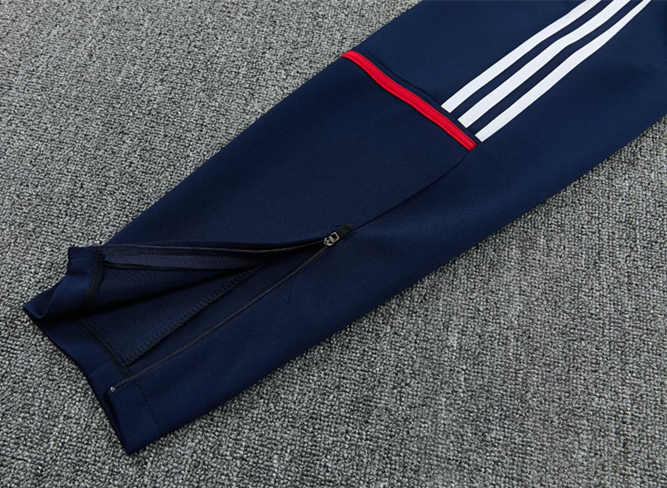 26-27 Bayern München Royal Blue Soccer Jacket Uniform-4627