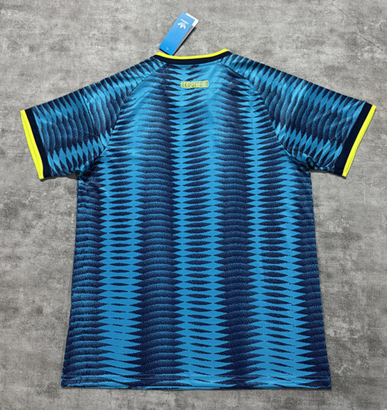 (S-4XL) 2026 Colombia Away Blue Thailand Soccer Jersey AAA-4506