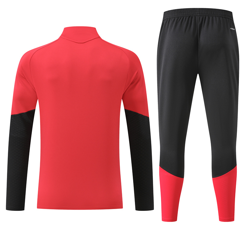 26-27 Adidas Red Kids/Youth Soccer Tracksuit-GDP