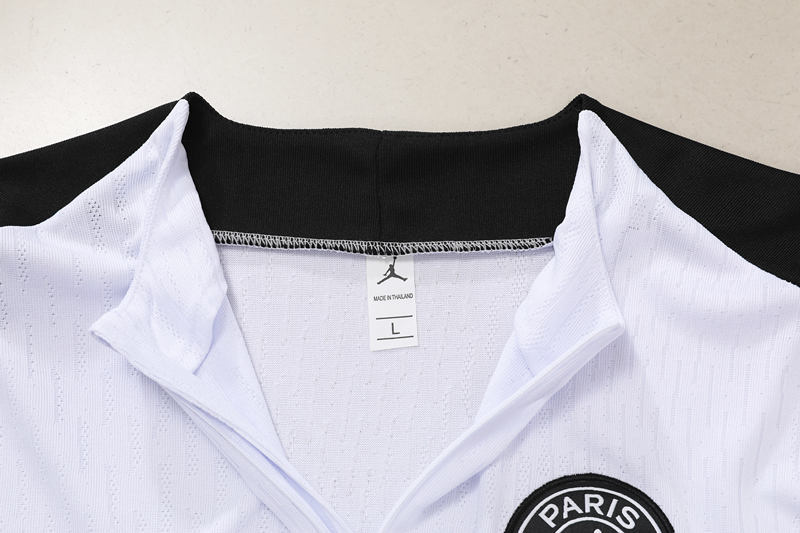 26-27 Adidas White Kids/Youth Soccer Tracksuit-GDP