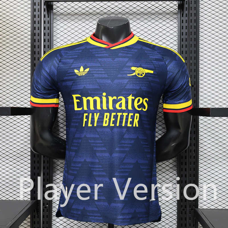 26-27 Player Version Arsenal Blue Thailand Soccer Jersey AAA-888