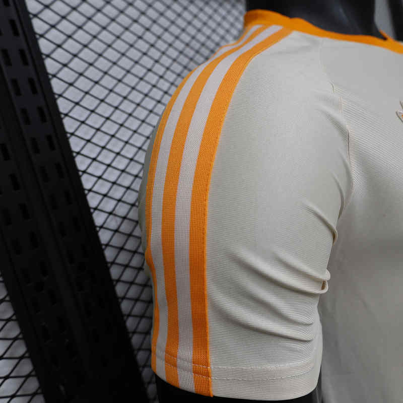 (S-4XL) 26-27 Player Version Bayern München Casual Retro Beige Thailand Soccer Jersey AAA-888