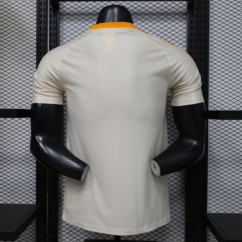 (S-4XL) 26-27 Player Version Bayern München Casual Retro Beige Thailand Soccer Jersey AAA-888