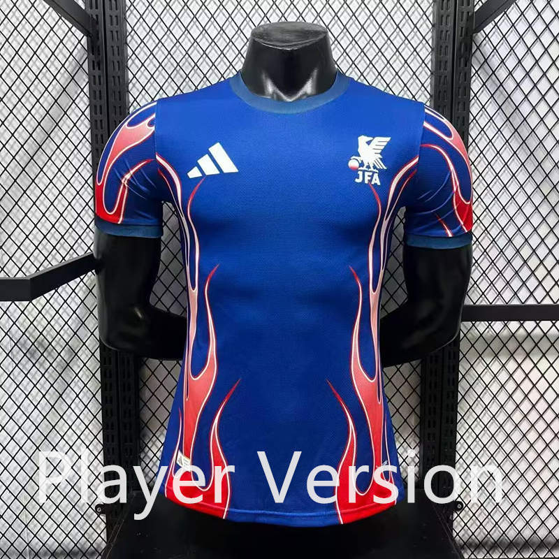 Player Version 26-27 Special Version Japan Blue Thailand Soccer Jersey AAA-9899