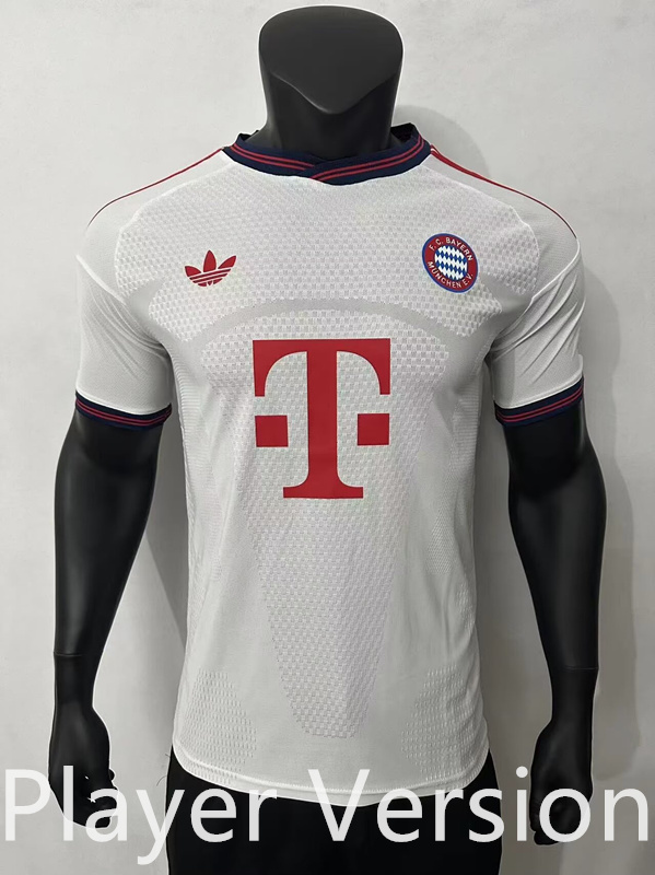 Player Version 26-27 Bayern München White Thailand Soccer Jersey -4914