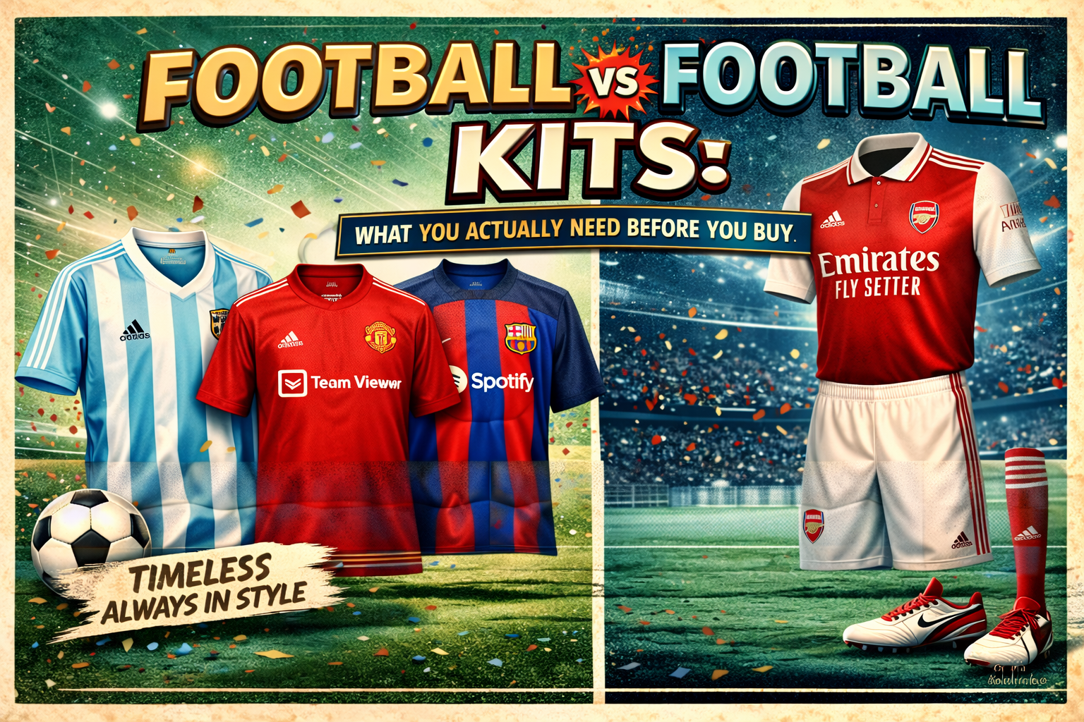Football Shirts vs Football Kits: What You Actually Need Before You Buy
