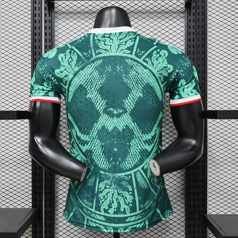 (S-3XL) 26-27 Player Special Version Mexico Green Thailand Soccer Jersey-888