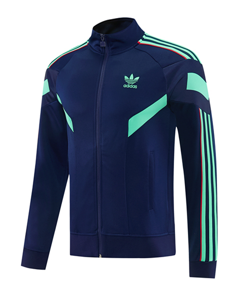 26-27 Adidas Royal Blue Thailand Soccer Jacket Uniform-LH