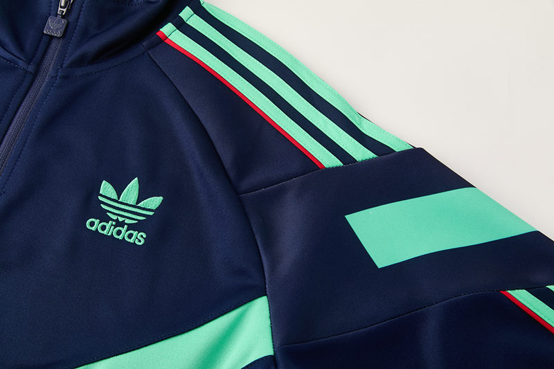 26-27 Adidas Royal Blue Thailand Soccer Jacket Uniform-LH