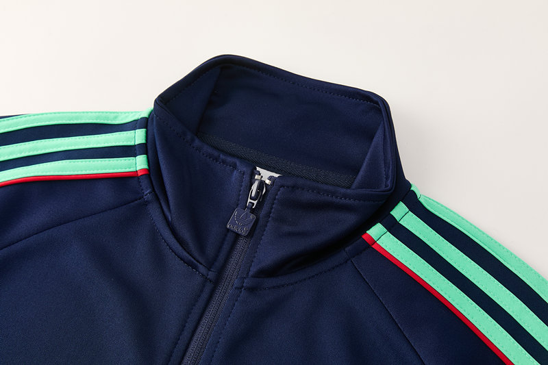 26-27 Adidas Royal Blue Thailand Soccer Jacket Uniform-LH