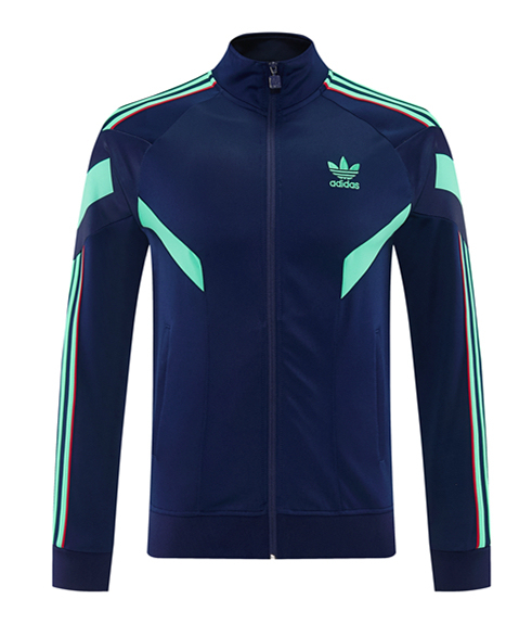 26-27 Adidas Royal Blue Thailand Soccer Jacket Uniform-LH