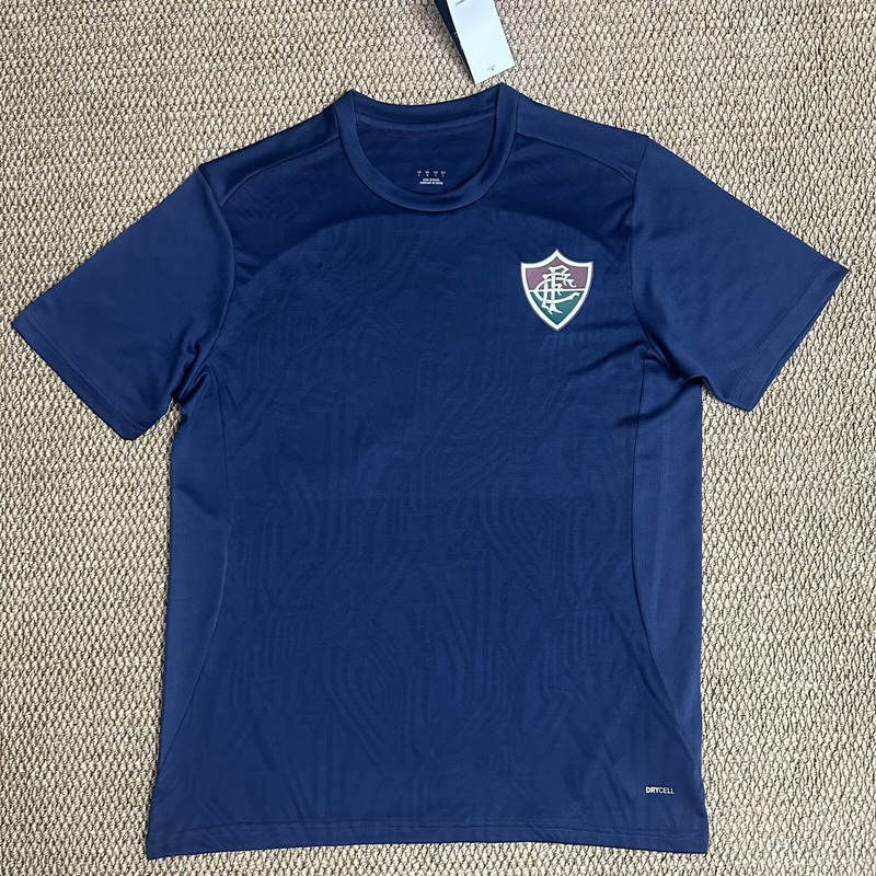 (S-4XL) 26-27 Fluminense de Feira Royal Blue Thailand Soccer Jersey AAA-6149