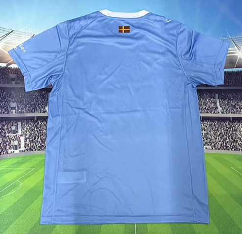 26-27 Malmö FF Blue Thailand Soccer Jersey AAA-3066