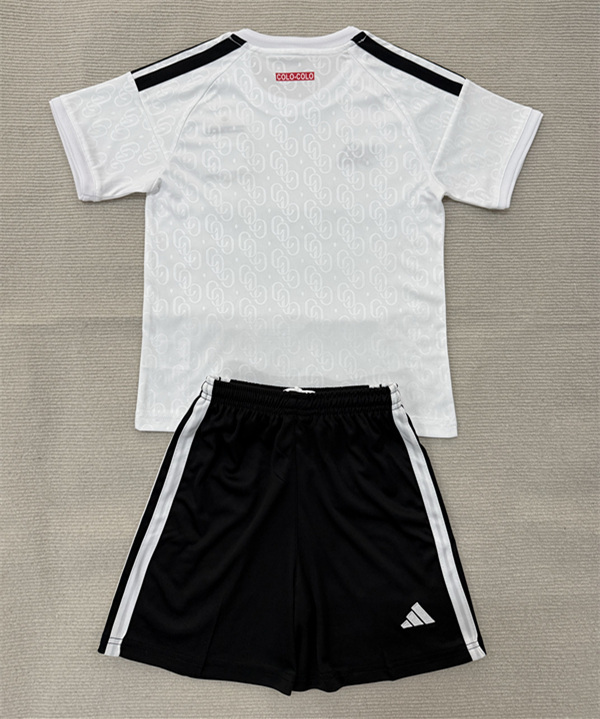 26-27 Colo-Colo Home White Soccer Unifrom-AY
