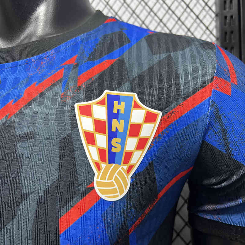 Player Special Version 26-27 Croatia Blue Thailand Soccer Jersey AAA-4285
