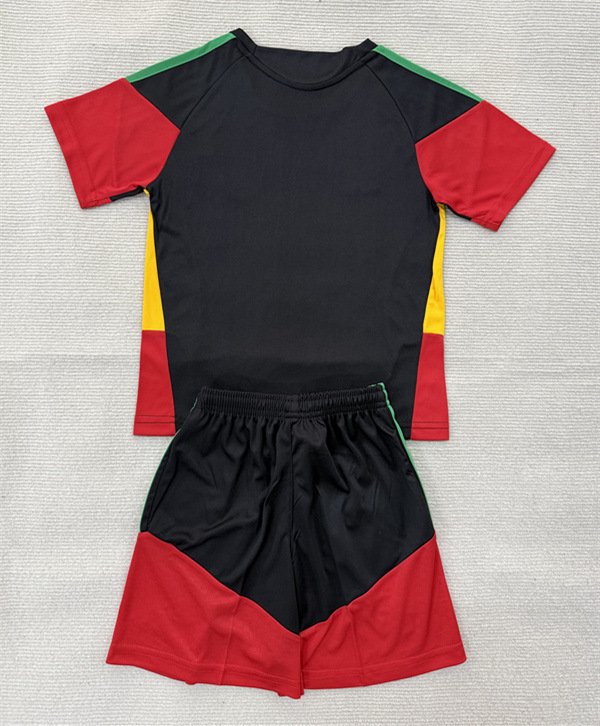 26-27 Jamaica Black Soccer Training Uniform-AY