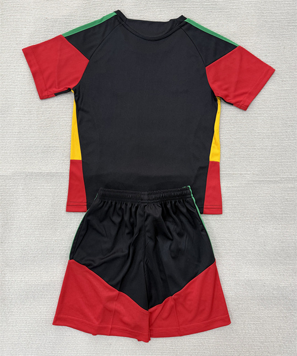 26-27 Jamaica Black Soccer Training Kids/Youth Soccer Uniform-AY