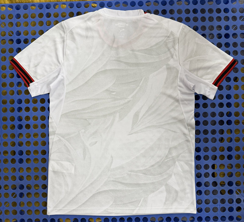 (S-4XL) 26-27 AC Milan Away White Thailand Soccer Jersey AAA-2733