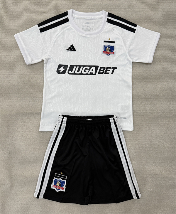 26-27 Colo-Colo Home White Soccer Unifrom-AY