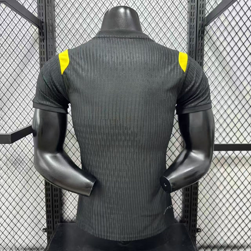 26-27 Jordan Player Version Brazil Black Thailand Soccer Soccer Jersey AAA-3596