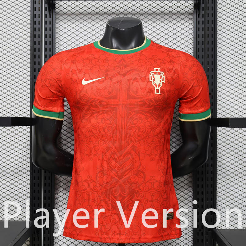 26-27 Special Player Version Portugal Red Thailand Soccer Jersey AAA-3596