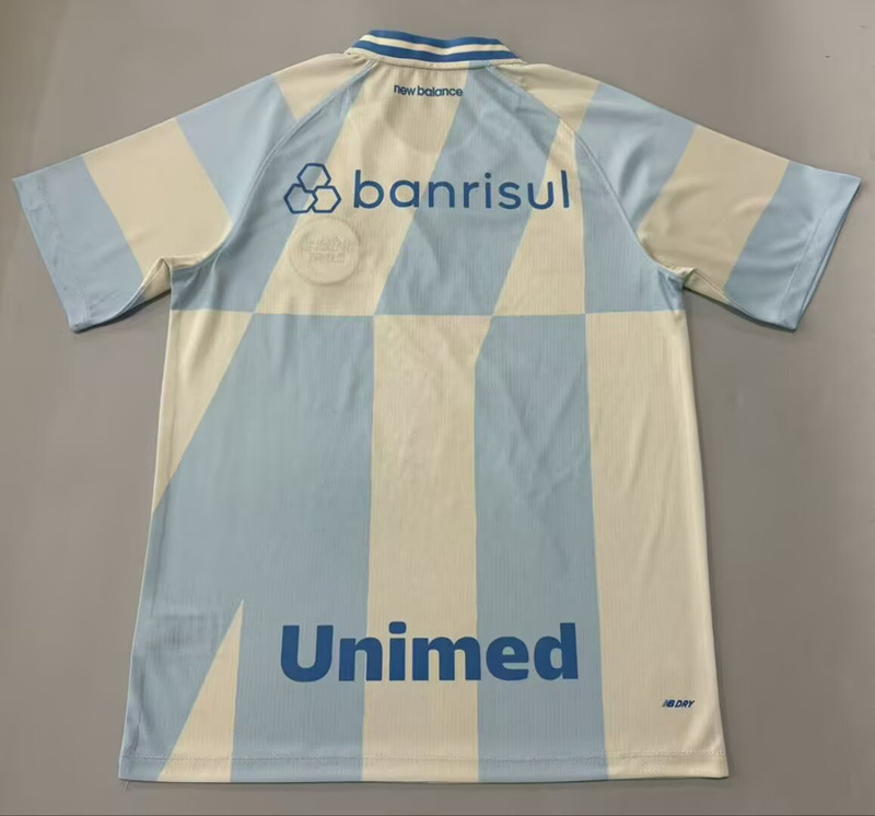 (S-4XL) 26-27 Grêmio FBPA  Away Blue&Blue Thailand Soccer Jersey AAA-5668