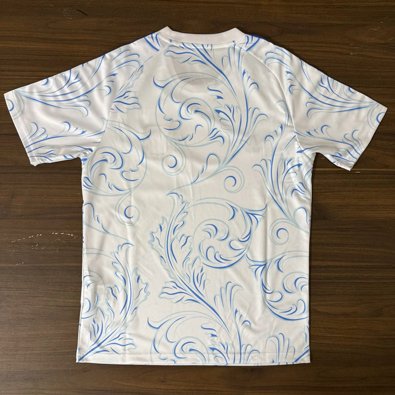 (S-4XL) 26-27 Argentina Blue&White Thailand Training Soccer Jersey-8747