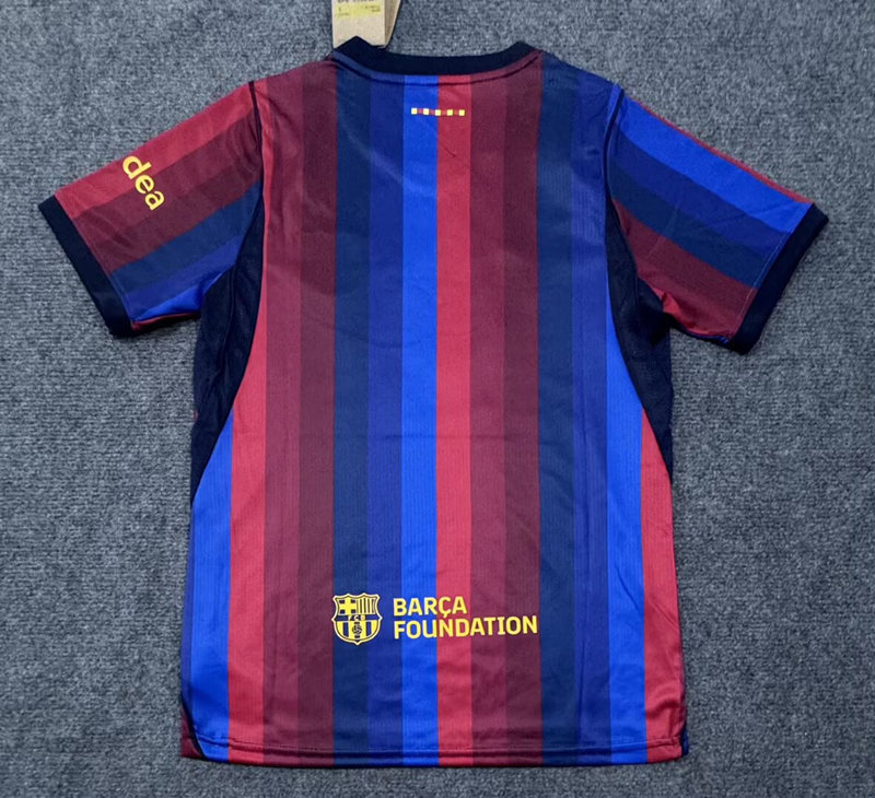 (S-4XL) 26-27 Barcelona Home Red&Blue Thailand Soccer Jersey AAA-5931