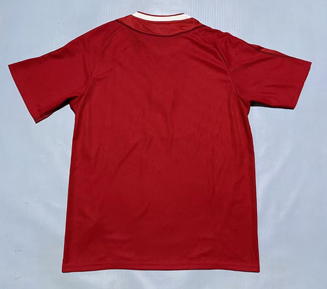 Retro Version 02-04 Liverpool Home Red Thailand Soccer Jersey AAA-0664