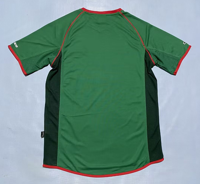 1998 Retro Version Mexico Green Thailand Soccer Jersey AAA-0664
