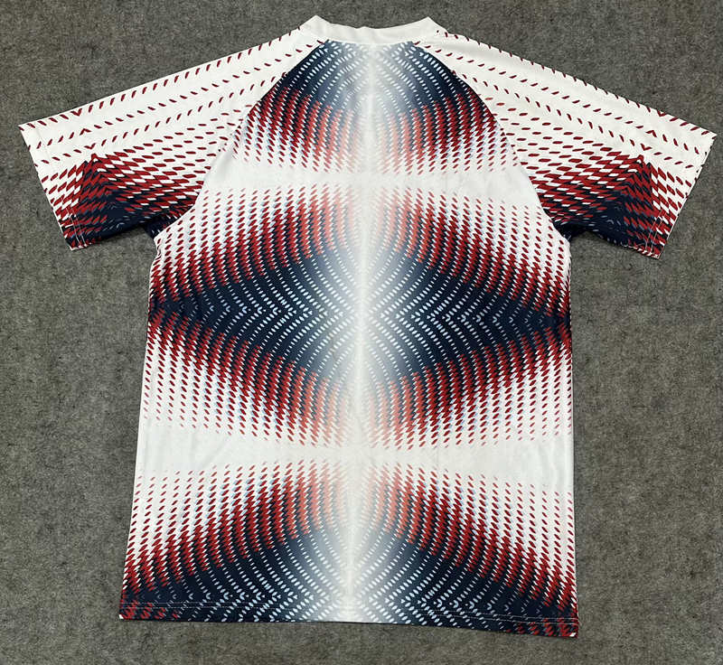 (S-4XL) 26-27 Toluca Blue&White Thailand Training Soccer Jersey-9527