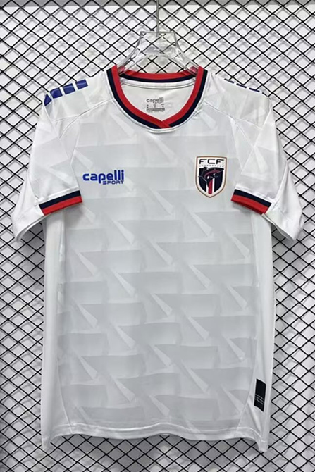 (S-4XL) 26-27 Cape Verde Away White Thailand Soccer Jersey AAA-7358