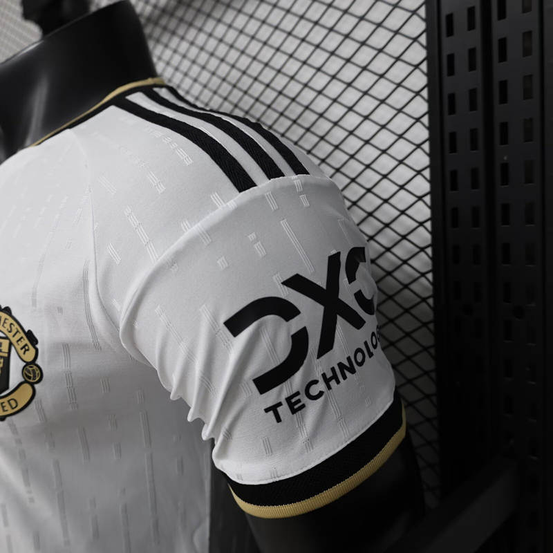Player Version 26-27 Manchester United White Thailand Soccer Jersey AAA-3596