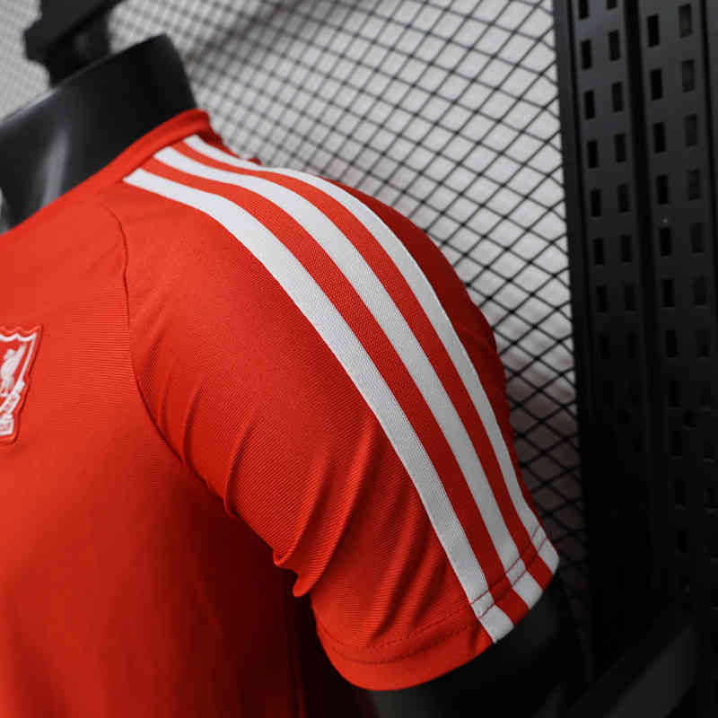 (S-3XL) 26-27 Player Retro Version Liverpool Red Thailand Soccer Jersey AAA-888