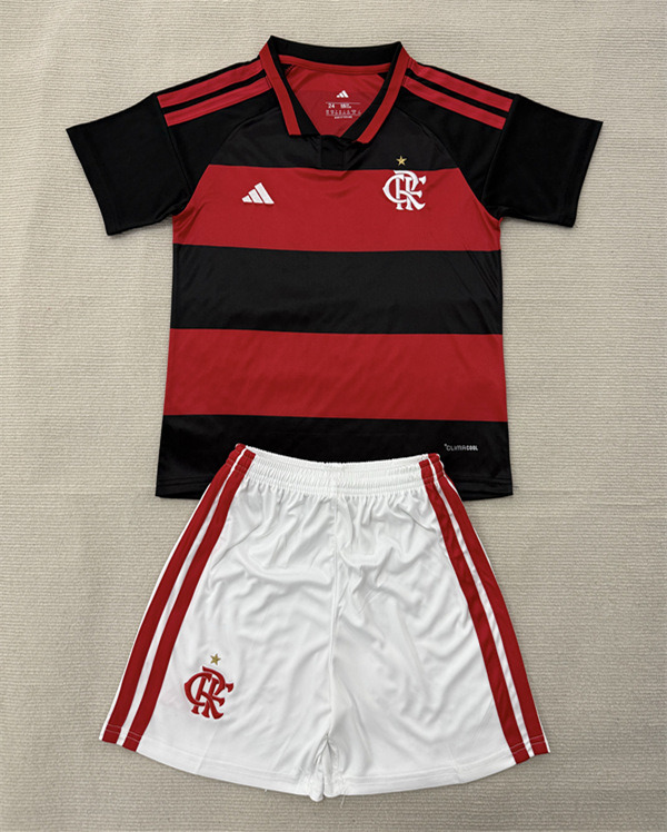 26-27 Flamengo Home Red&Black Soccer Uniform-AY