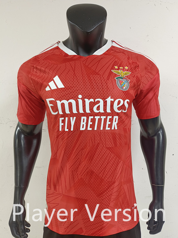 Player Version 26-27 Benfica Red Thailand Soccer Jersey AAA-0871